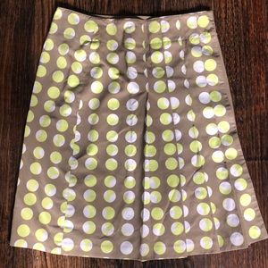 Club Monaco A-line skirt